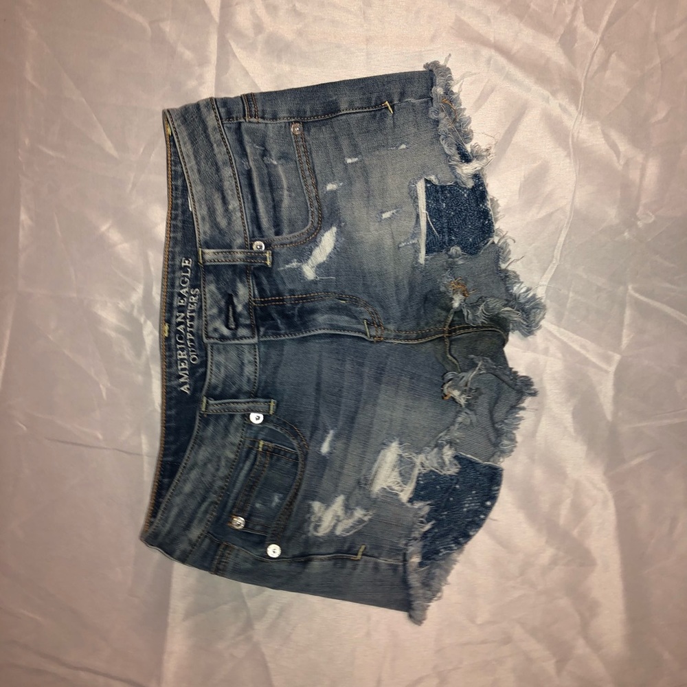 American Eagle Distressed Shorts